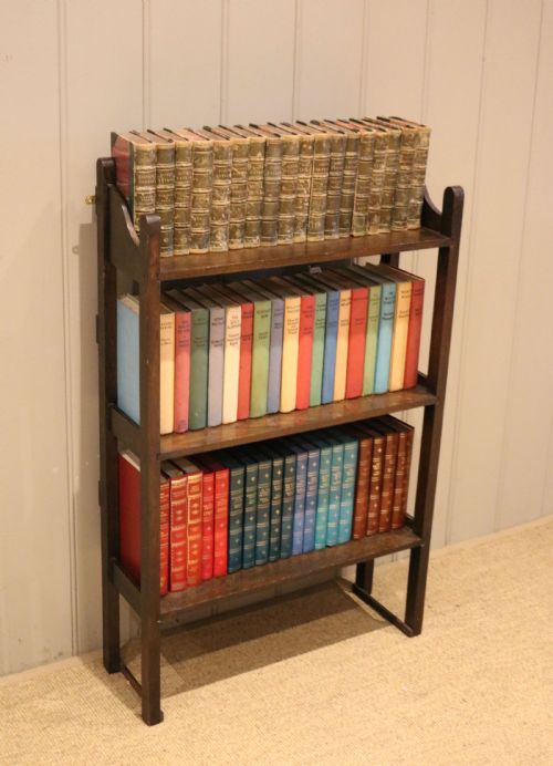 Oak Open Bookcase