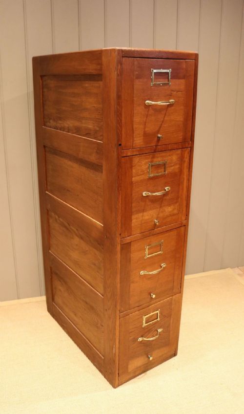 Oak Filing Cabinet