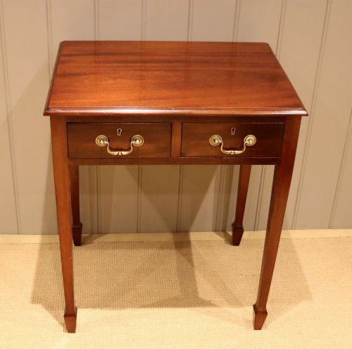 Edwardian Mahogany Side Table