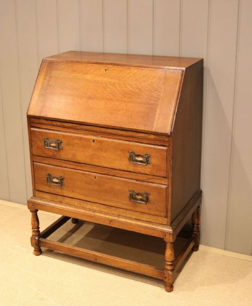Solid Oak Bureau