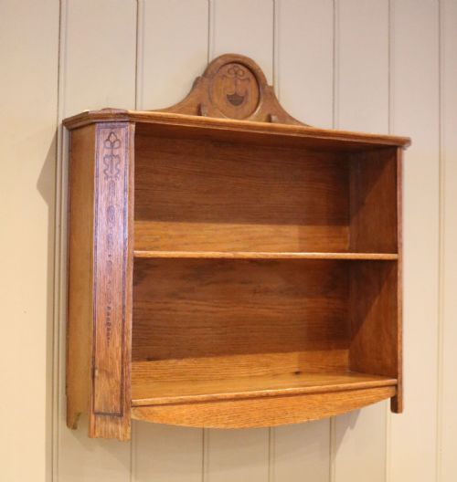 French Oak Wall Cabinet