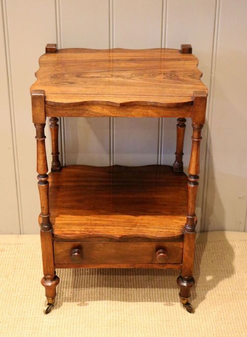 Victorian Rosewood Whatnot