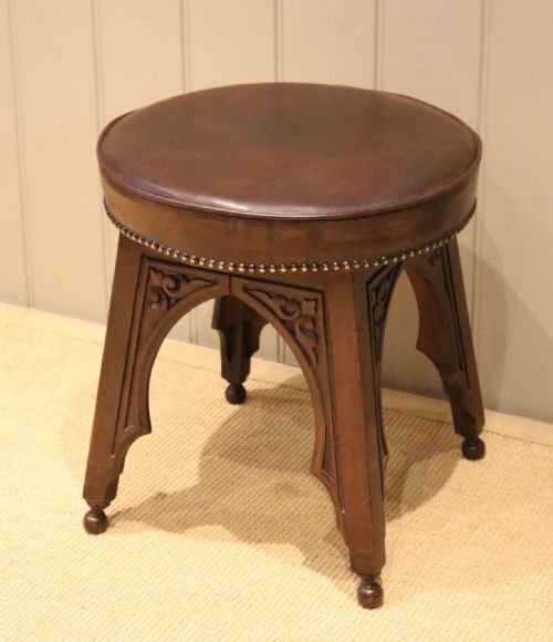 Gothic Revival Stool