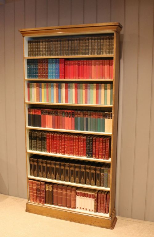 Late 19th Century Tall Open Bookcase