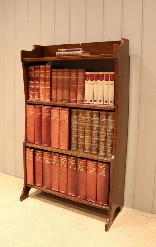 Oak Open Bookcase