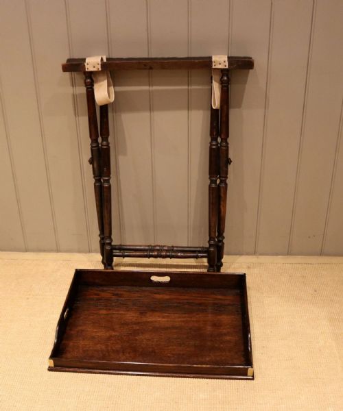 fig 1. Late 19th Century Oak Butlers Tray