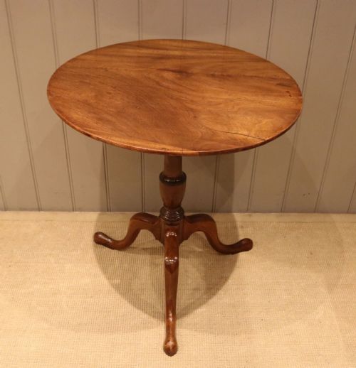 George III Snap Top Mahogany Table