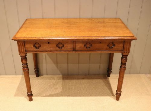 Golden Oak Table