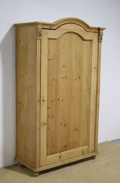 Late 19th Century Pine Wardrobe