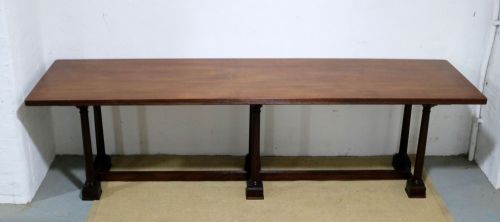Long Mahogany Refectory Table