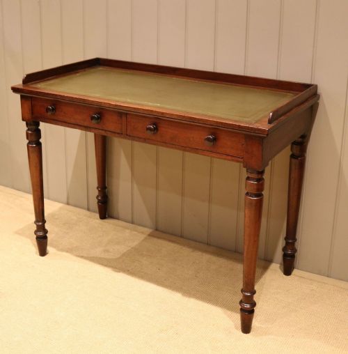 fig 1. Mid 19th Century Mahogany Writing Table