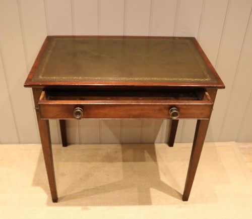 fig 1. Early 19th Century Mahogany Writing Table