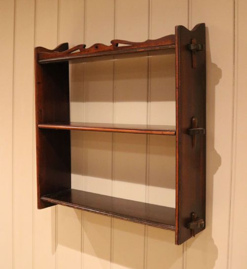 Mahogany Wall Shelves