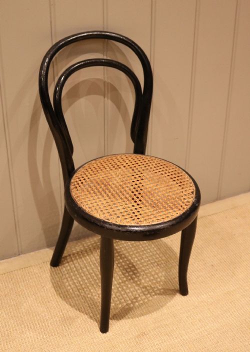 BENTWOOD CHILDS CHAIR WITH A CANE SEAT - ADDITIONAL PHOTO 6