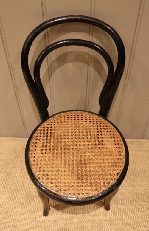 BENTWOOD CHILDS CHAIR WITH A CANE SEAT - ADDITIONAL PHOTO 7