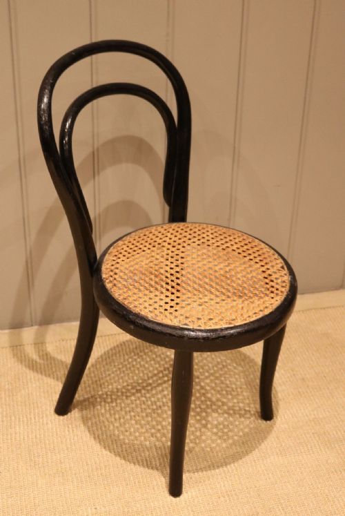 BENTWOOD CHILDS CHAIR WITH A CANE SEAT - ADDITIONAL PHOTO 8