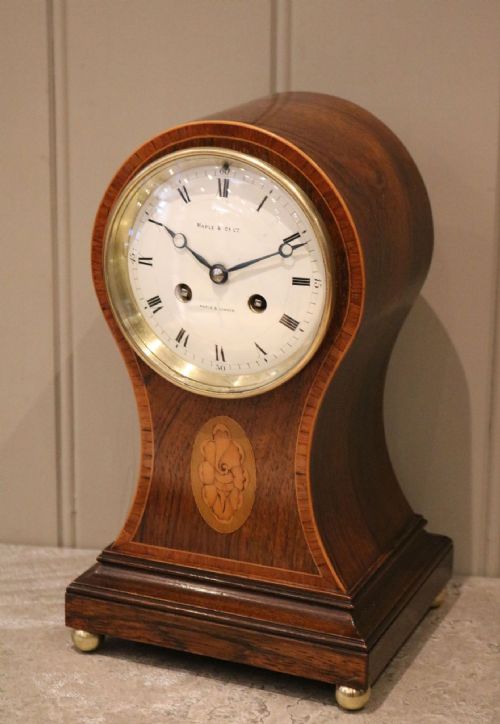 Good Quality Rosewood Balloon Clock