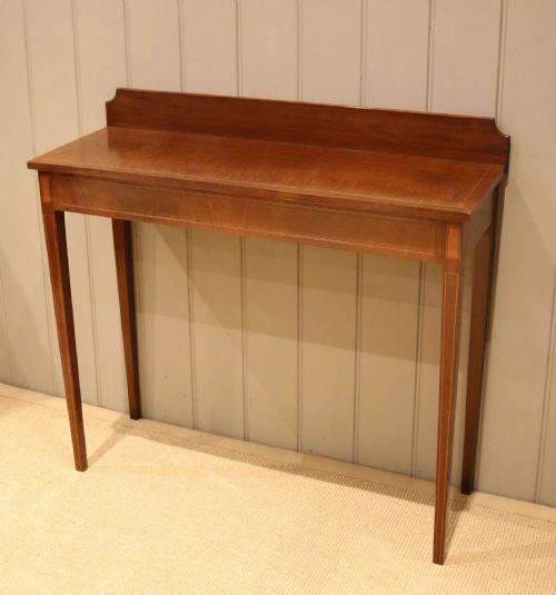 Edwardian Mahogany Hall Table