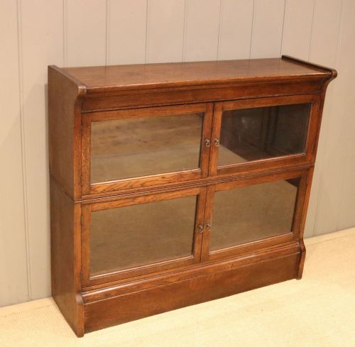 fig 1. Edwardian Two Tier Stacking Bookcase