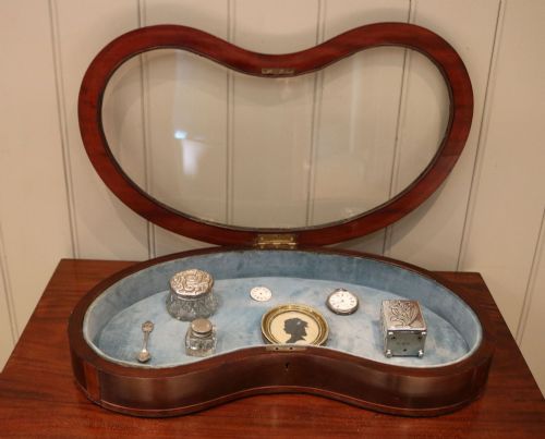 Edwardian Mahogany Table Display Case