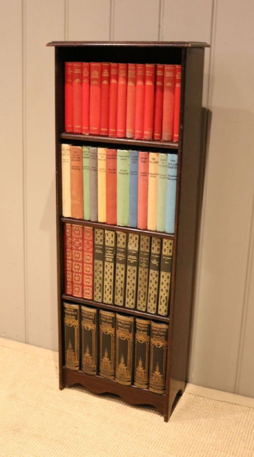 Small Proportioned Oak Open Bookcase