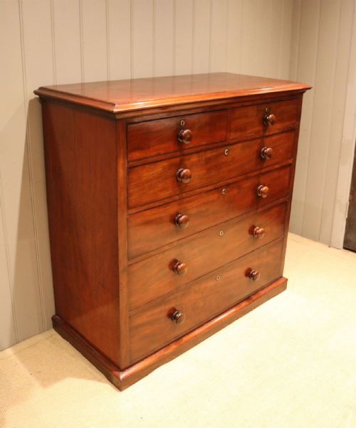 fig 1. Substantial Victorian Chest Of Drawers