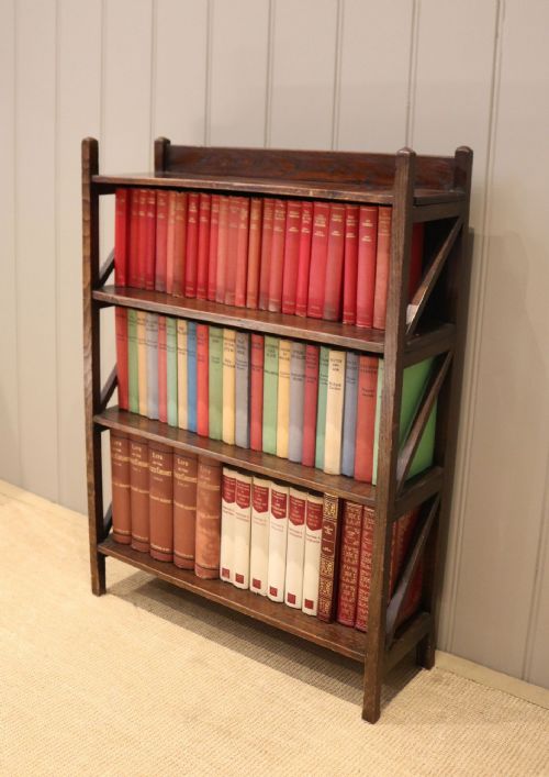 Open Beechwood Bookshelves