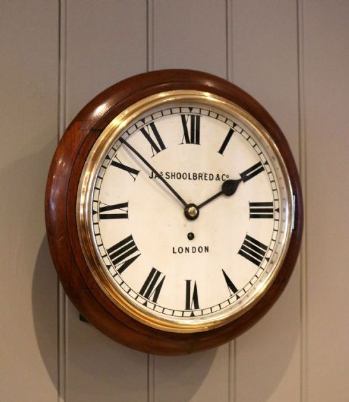 fig 1. Mahogany Fusee Dial Clock