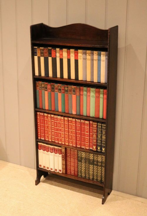 Oak Open Bookcase