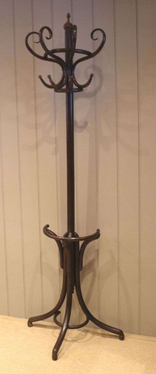 Unusual Beech Coat & Hat Stand