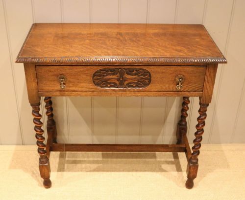 Oak Side Table