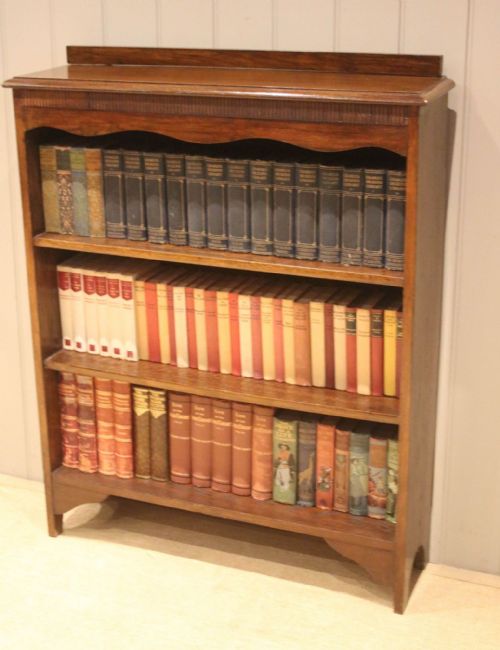 Oak Open Bookcase