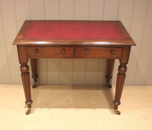 fig 1. Late 19th Century Mahogany Writing Desk