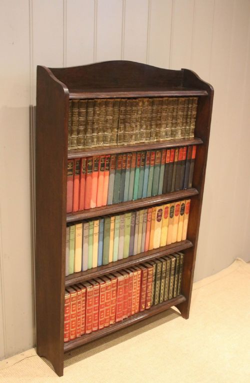 Oak Open Bookcase