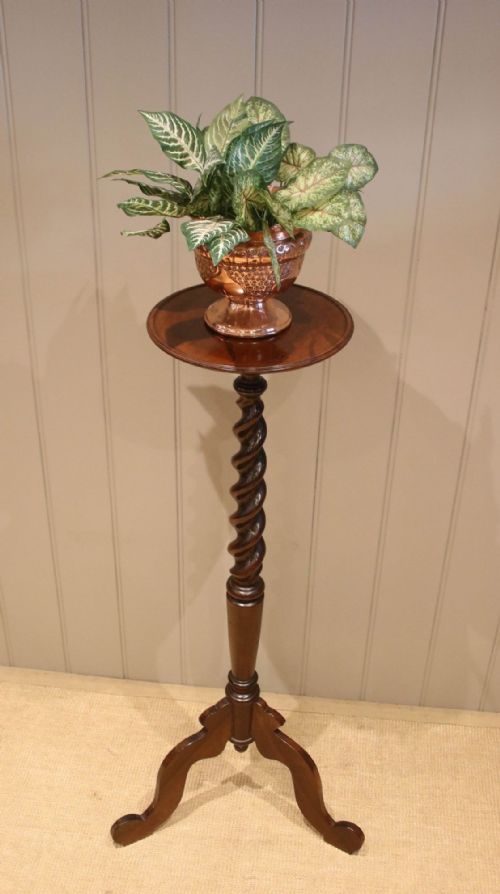 LATE 19TH CENTURY WALNUT JARDINIERE STAND - ADDITIONAL PHOTO 1