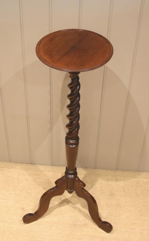 LATE 19TH CENTURY WALNUT JARDINIERE STAND - ADDITIONAL PHOTO 4