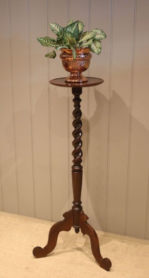 LATE 19TH CENTURY WALNUT JARDINIERE STAND - ADDITIONAL PHOTO 7