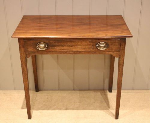 Late Georgian Mahogany Side Table