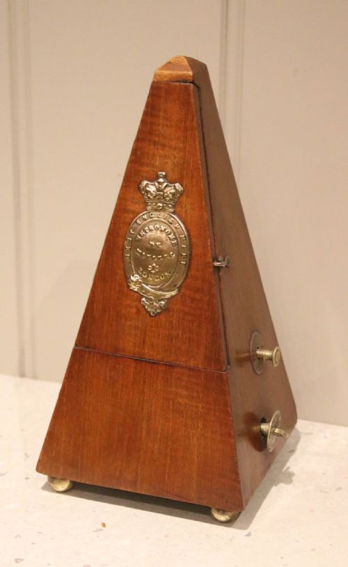 Late 19th Century Mahogany Metronome
