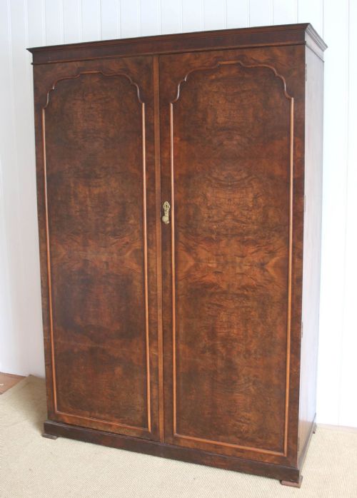 Figure Walnut Wardrobe