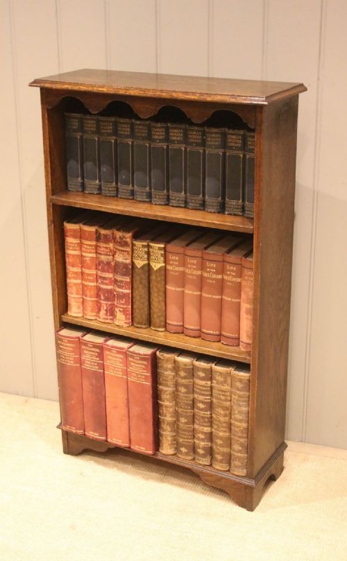 Oak Open Bookcase