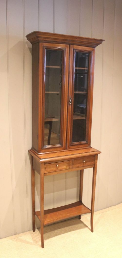 Mahogany Table Bookcase