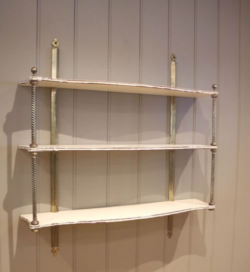 Late 19th Century Painted Wall Shelves