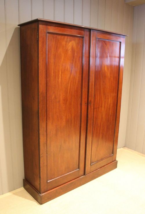 fig 1. Mid 19th Century Mahogany Estate Hall Cupboard
