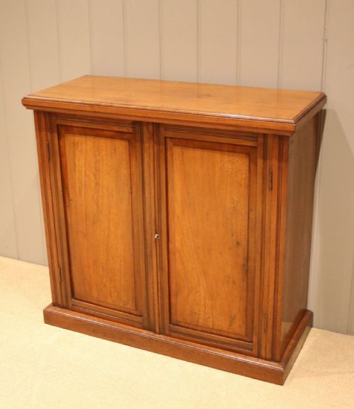 Edwardian Walnut Side Cabinet