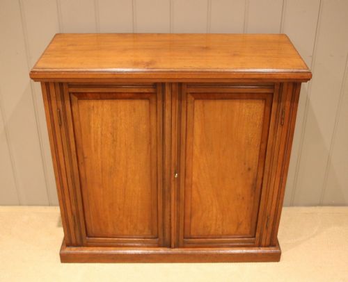 fig 1. Edwardian Walnut Side Cabinet