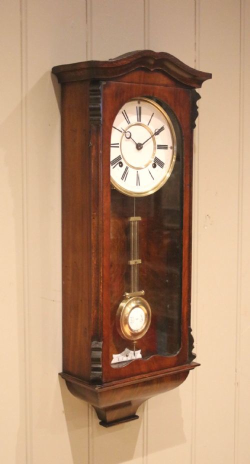 fig 2. Slender Regulator Style Wall Clock
