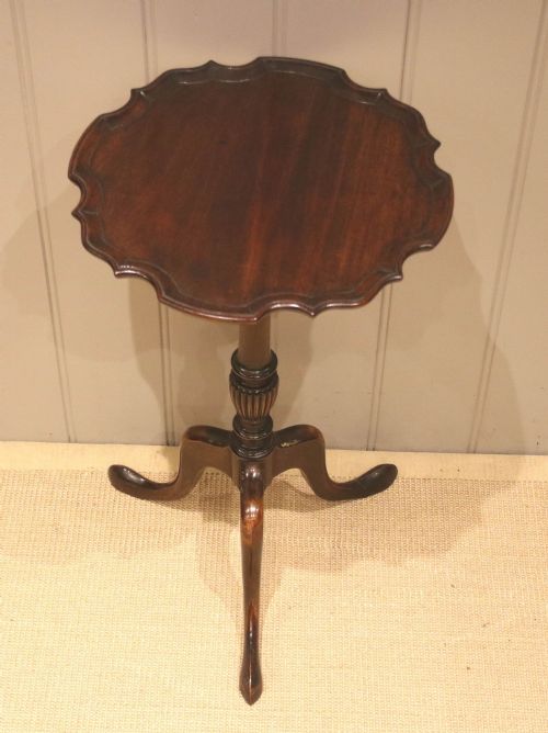 Mahogany Tripod Wine Table