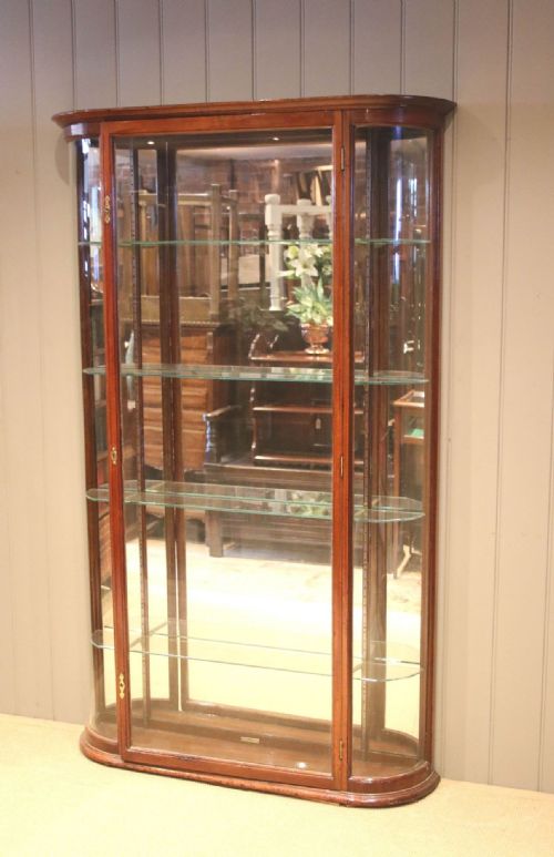 Early 20th Century Mahogany Shop Display Cabinet