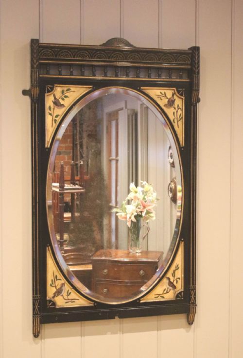 Ebonised Pier Mirror